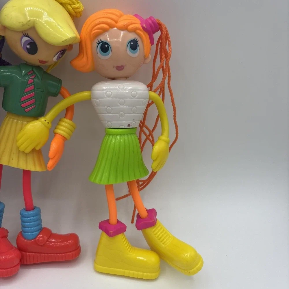 Vintage 2003 Ohio Art Betty Spaghetty McDonalds Doll Lot - Complete Set of 4